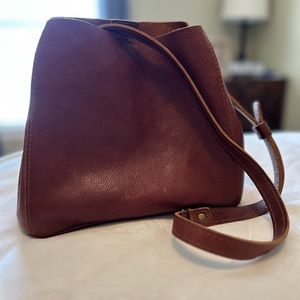 Portland Leather Goods Butterfly Bucket Bag.